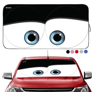 Lasedan The Original Patented Car Eyes Windshield Sun Shade